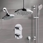 Remer DCS08 Dual Shower Head Shower System with Handheld